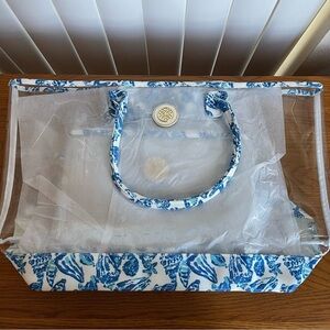 Lilly Pulitzer Beach Tote and Pouch Set